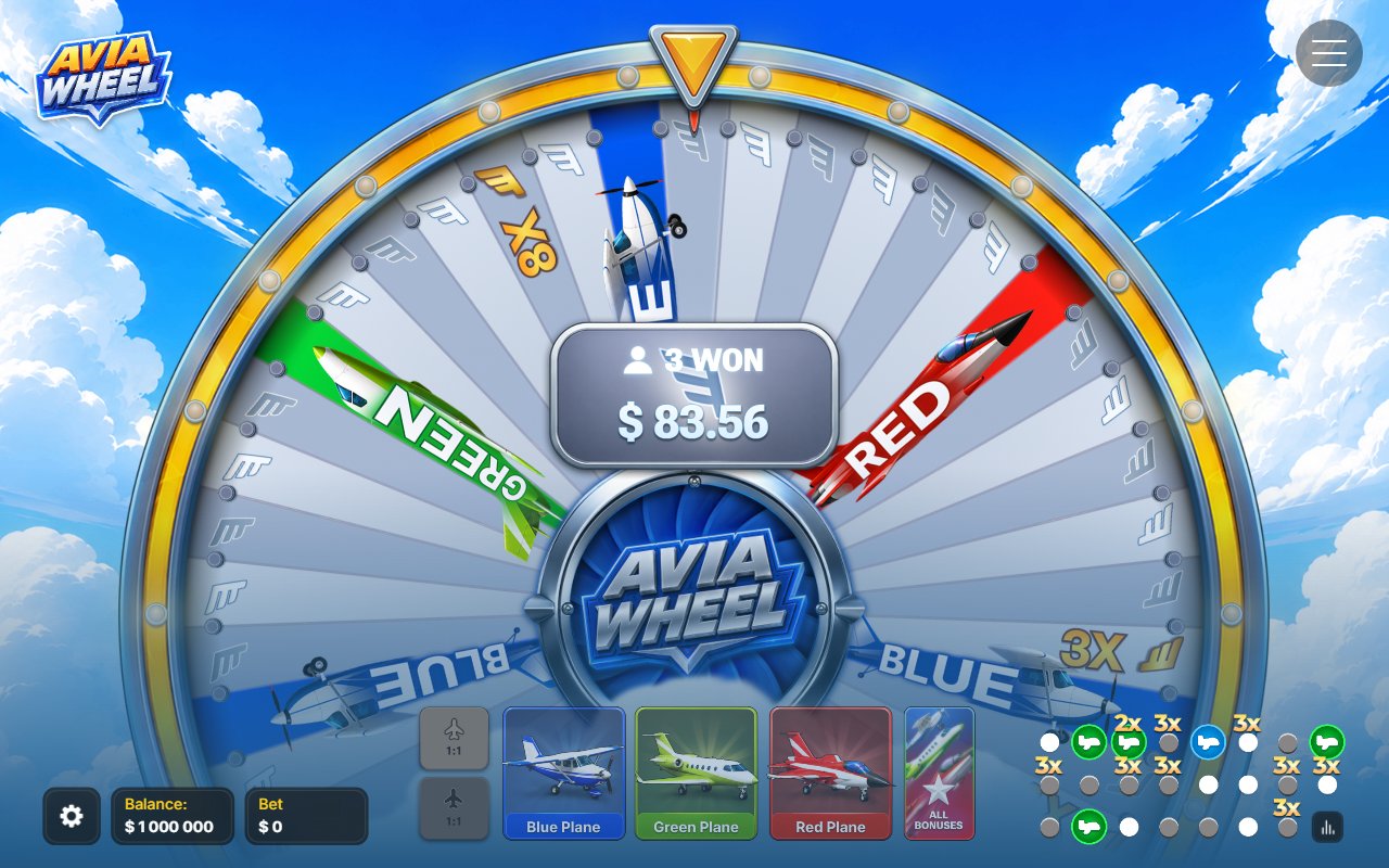 Avia Wheel scam gambling sign up promo code: колело с множители x8 и 3X и брояч 3 WON в центъра